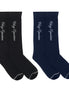 Two pairs of horse riding socks, one black and one navy blue, with Classy Equestrians branding.

Jahalne Nogavice, dva para, črne in modre