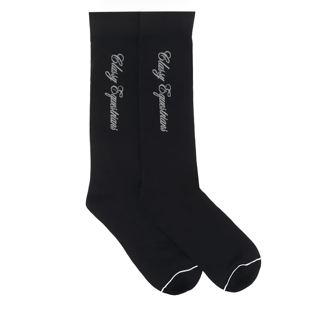 Classy Equestrians Riding Socks Black