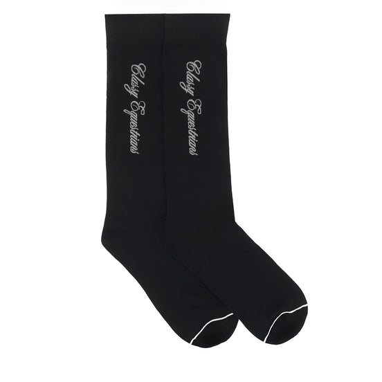 Classy Equestrians Riding Socks Black