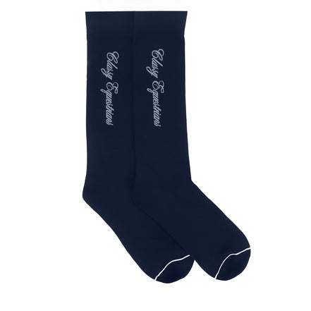 Classy Equestrians Riding Socks Navy Blue